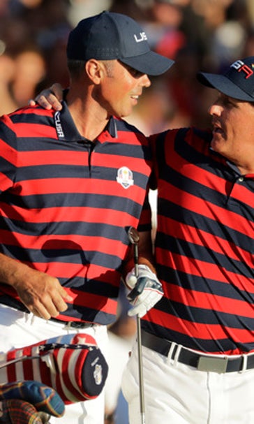 The Latest: US team roars back to take 3-point lead